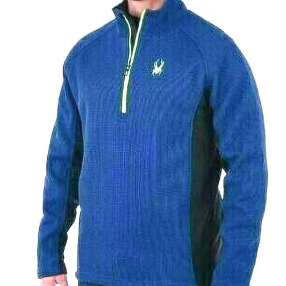 SPYDER OUTBOUND HALF ZIP STRYKER PULLOVER JACKET - Picture 1 of 15